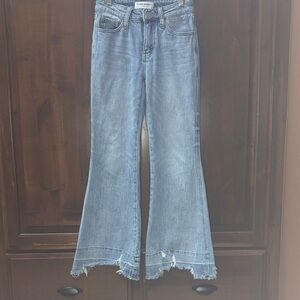Flying Monkey distressed Flare girls Jeans size 10